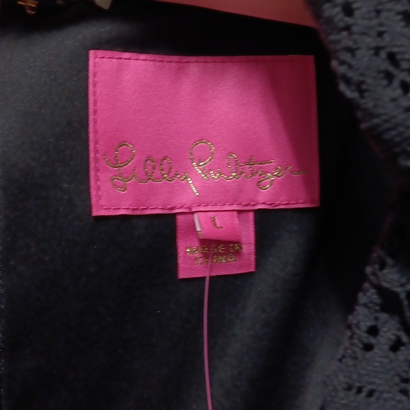 NWT Lilly Pulitzer Tiki Wrap Ruffle Romper, size large - Picture 5 of 7